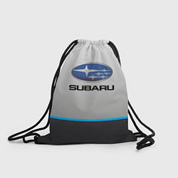 Рюкзак-мешок Subaru Неоновая полоса, цвет: 3D-принт