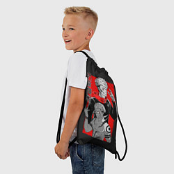 Рюкзак-мешок Итадори и Рёмен, цвет: 3D-принт — фото 2