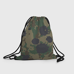 Рюкзак-мешок Камуфляж брызги красок, цвет: 3D-принт