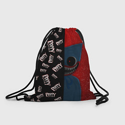 Рюкзак-мешок Poppy Playtime Half Pattern Half Face, цвет: 3D-принт