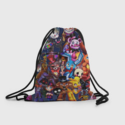 Рюкзак-мешок Cute Fnaf Pattern, цвет: 3D-принт