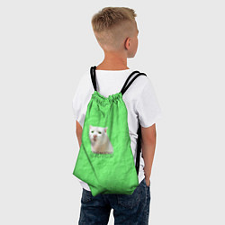 Рюкзак-мешок Приемлемо кот мем, цвет: 3D-принт — фото 2