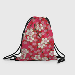 Рюкзак-мешок Пышная весна, цвет: 3D-принт