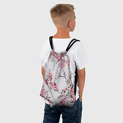 Рюкзак-мешок Цветущие ветви, цвет: 3D-принт — фото 2