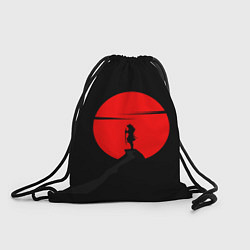 Рюкзак-мешок SAMURAI RED MOON, цвет: 3D-принт