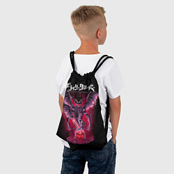 Рюкзак-мешок Аста в ярости, цвет: 3D-принт — фото 2