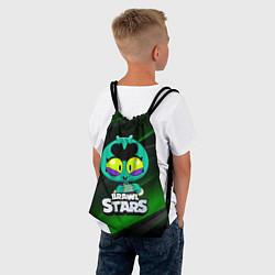 Рюкзак-мешок Brawl Stars green Eve, цвет: 3D-принт — фото 2