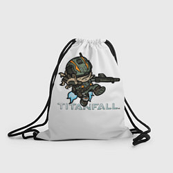Рюкзак-мешок Титанфол арт мультяшный TITANFALL, цвет: 3D-принт