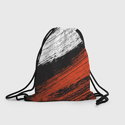 Рюкзак-мешок БЕЛО-РЫЖИЙ ГРАНЖ, цвет: 3D-принт