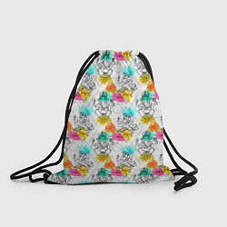Рюкзак-мешок Индийский Слон Ганеша, цвет: 3D-принт