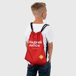 Рюкзак-мешок СЛАДКИЙ АНТОН, цвет: 3D-принт — фото 2