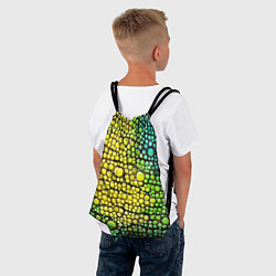 Рюкзак-мешок Кожа ящерицы, цвет: 3D-принт — фото 2
