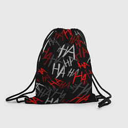 Рюкзак-мешок HA HA HA, цвет: 3D-принт