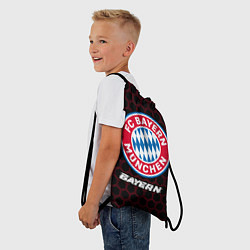 Рюкзак-мешок БАВАРИЯ Bayern Соты, цвет: 3D-принт — фото 2