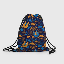 Рюкзак-мешок Тигры в зарослях, цвет: 3D-принт