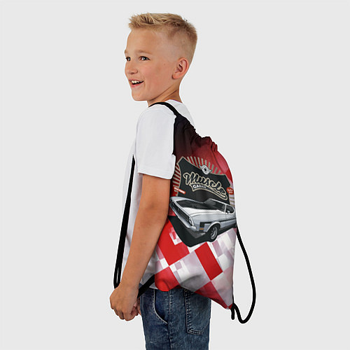 Мешок для обуви Ретро - Автомобиль / 3D-принт – фото 3