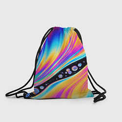 Рюкзак-мешок КИСЛОТНЫЙ УЗОР, цвет: 3D-принт
