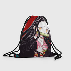 Рюкзак-мешок Клинок, рассекающий демонов Незуко Камадо, цвет: 3D-принт