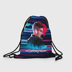 Рюкзак-мешок VI ВИ Cyberpunk2077, цвет: 3D-принт