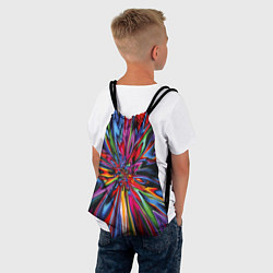Рюкзак-мешок Color pattern Impressionism, цвет: 3D-принт — фото 2