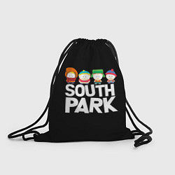 Рюкзак-мешок Южный парк мультфильм - персонажи, цвет: 3D-принт