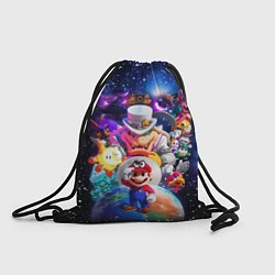 Рюкзак-мешок Super Mario Odyssey Space Video game, цвет: 3D-принт