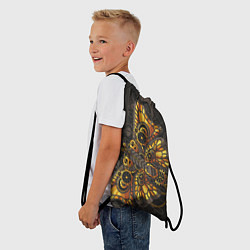 Рюкзак-мешок Бабочка Стимпанк, цвет: 3D-принт — фото 2