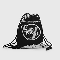 Рюкзак-мешок Breaking Benjamin КОТ Брызги, цвет: 3D-принт