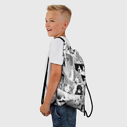 Рюкзак-мешок Восхождение героя щита паттерн, цвет: 3D-принт — фото 2