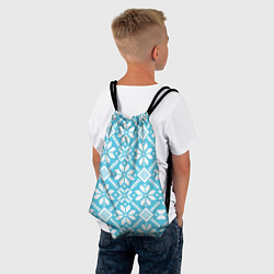 Рюкзак-мешок Узоры народные, цвет: 3D-принт — фото 2