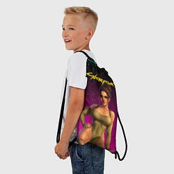 Рюкзак-мешок Sexy сyberpunk Panam 18, цвет: 3D-принт — фото 2