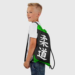 Рюкзак-мешок JUDO GREEN, цвет: 3D-принт — фото 2