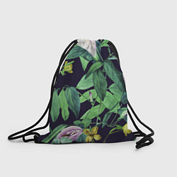 Рюкзак-мешок Цветы Ботанические, цвет: 3D-принт