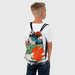 Рюкзак-мешок Воспоминания об Японии, цвет: 3D-принт — фото 2