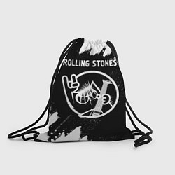 Рюкзак-мешок Rolling Stones - КОТ - Краска, цвет: 3D-принт