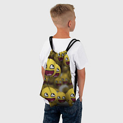Рюкзак-мешок Смаил - 3d, цвет: 3D-принт — фото 2