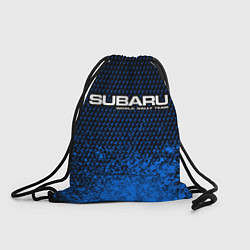 Рюкзак-мешок SUBARU RACING Арт, цвет: 3D-принт