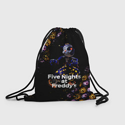 Рюкзак-мешок Five Nights at Freddys Луна паттерн, цвет: 3D-принт