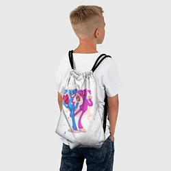 Рюкзак-мешок Влюбленные Хагги Вагги и Кисси Мисси, цвет: 3D-принт — фото 2