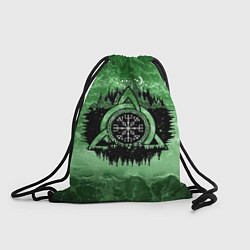 Рюкзак-мешок Вегвизир Рунический Компас 3D, цвет: 3D-принт
