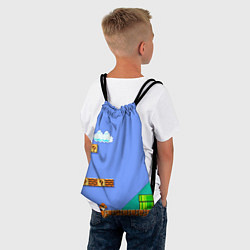 Рюкзак-мешок Марио дизайн, цвет: 3D-принт — фото 2