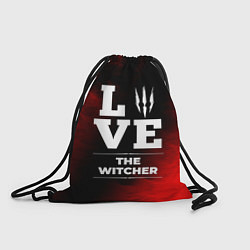 Рюкзак-мешок The Witcher Love Классика, цвет: 3D-принт