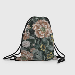 Рюкзак-мешок Цветы Анемоны Ночного Сада, цвет: 3D-принт