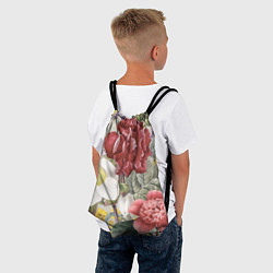 Рюкзак-мешок Цветы Красочный Садовый Букет, цвет: 3D-принт — фото 2