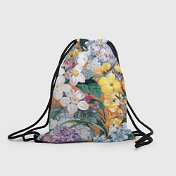 Рюкзак-мешок Цветы Красочный Лакфиоль, цвет: 3D-принт