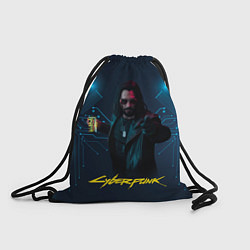 Рюкзак-мешок Johnny Cyberpunk2077, цвет: 3D-принт
