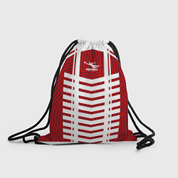 Рюкзак-мешок Football Red, цвет: 3D-принт
