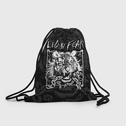 Рюкзак-мешок Led by fear, цвет: 3D-принт