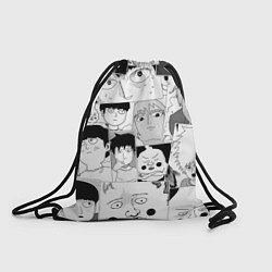 Рюкзак-мешок Моб психо 100 паттерн, цвет: 3D-принт