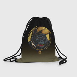 Рюкзак-мешок Hip-hop Gorilla, цвет: 3D-принт